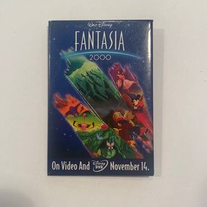 Vintage Disney’s Fantasia Movie Button